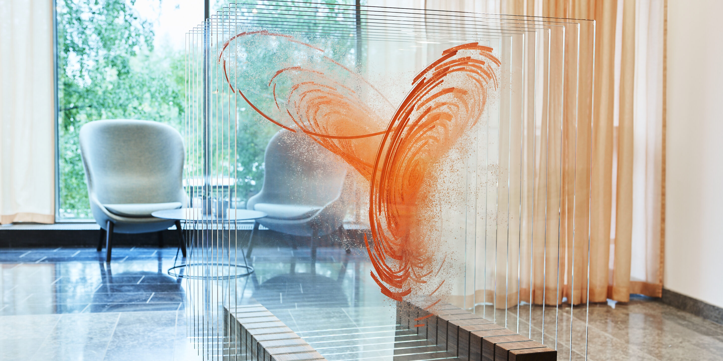 3D BUTTERFLY EFFECT FOR TP INPSIRATION ROOM